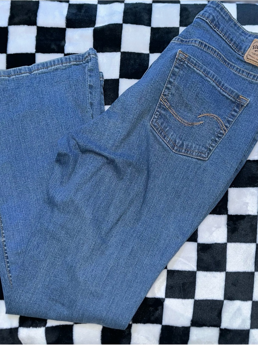 Levi Jeans Women Bundle 2 Pairs Classic Mid Rise Skinny & Bootcut Blue Denim 14